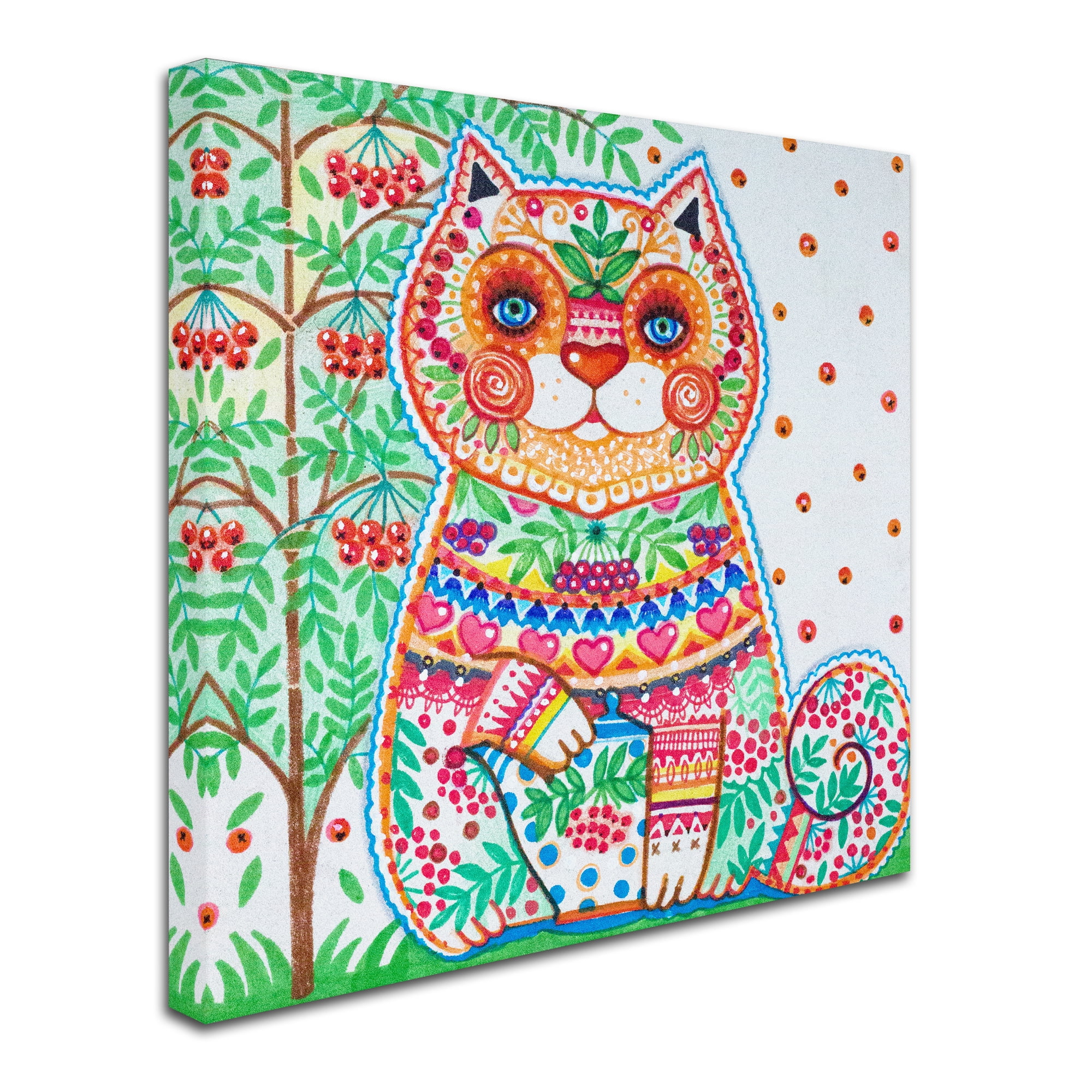 Trademark Fine Art 'Rowan Tea' Canvas Art by Oxana Ziaka