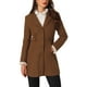 thumbnail image 1 of Abrigo para Mujer con Solapa y Botones Abrigo de Invierno marrón S, 1 of 5
