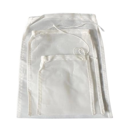 Lot de 2 sacs à lait de noix réutilisables - 24 x 36 cm - En nylon à mailles fines - Bio - Lavable - Pour lait de noix, jus de fruits, yaourt, café Lot de 2 sacs à lait de noix réutilisables - 24 x 36 cm - En nylon à mailles fines - Bio - Lavable - Pour lait de noix, jus de fruits, yaourt, café