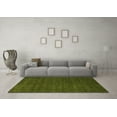 thumbnail image 3 of Ahgly Company Indoor Rectangle Abstract Green Modern Area Rugs, 3' x 5', 3 of 4