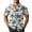 A007-Beige, variant on Hawaiian Shirt for Men Button Up Short Sleeve Floral Print Casual Loose Fit Beach Shirts Cruise Vacation Tshirts
