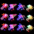 thumbnail image 1 of Bangcool 12PCS LED Party Necklace Creative 3-LED Pacifier Light up Necklace Party Whistle, 1 of 10