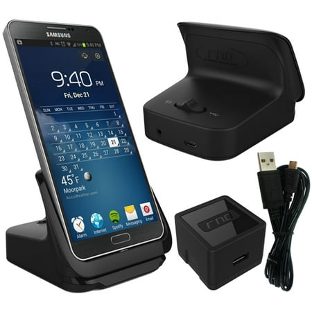 RND Dock for Samsung Galaxy Note 3 with Dock mode and Audio Out [compatible without or with a case) (Best Audio Dock For Android)