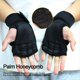 thumbnail image 4 of L Guantes Deportivos de Entrenamiento para Hombres y Mujeres, Guantes de Entrenamiento, Fitness, Culturismo, Levantamiento de Pesas, Gimnasio, Mano, MuñEca, Guantes Negros B, 4 of 5