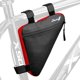 thumbnail image 1 of Bobilife Bolsa De Cuadro Triangular Para Bicicleta - Almacenamiento De Ciclismo Para Bicicleta Bolsa Delantera Con Tubo Superior Triangular Para Bicicletas De Carretera Y De Montaña (Rojo), 1 of 5