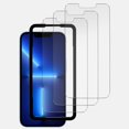 thumbnail image 1 of iPhone 13 Pro Max Screen Protector - Film en Verre Trempé Compatible avec iPhone 13 Pro Max 2021 6.7 Inch [résistant aux rayures] [bubble free] [3 Pack], 1 of 5