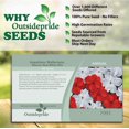 thumbnail image 3 of Outsidepride Impatiens Red White Mix - 200 Seeds, 3 of 5