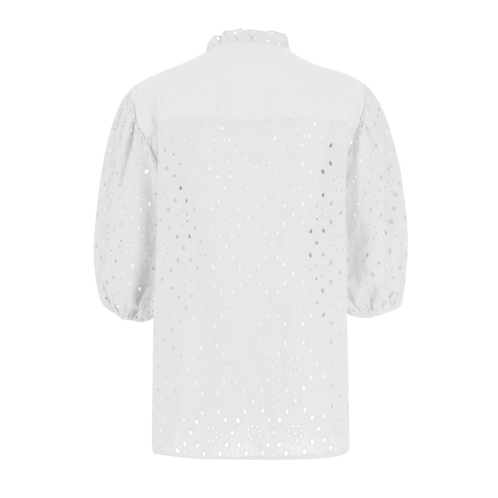 Jzuxvd Eyelet Tops for Women Summer Tops, Eyelet Blouse for