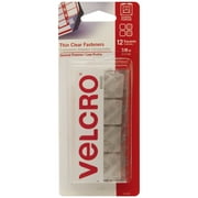 VELCRO Brand Thin General Purpose Tape | Easy to Use Classroom and Office Organization | 7/8" Squares 12 Count