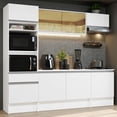 thumbnail image 2 of Cocina Integral 240cm Blanco Diamante Madesa, 2 of 16