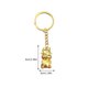 thumbnail image 5 of 3pcs Zodiac Ox Llaveros Lovely Cartoon Ox Llavero Bolsa creativa Colgantes, 5 of 5
