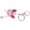 thumbnail image 1 of FLAMEEN Rhinestone Keychain, Metal Keychain Cute Angel Girl Shape For Car Hanging Pendants For Bag Decoration For Gift, 1 of 8