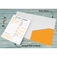 thumbnail image 5 of Inkdotpot Daily Planner Tear Off Pad, To-Do List Notepad- 50 Undated Sheets- Day Schedule Planner- Work Planner- Day Organizer Notepad- Meal PrepProductivity Notepad With Sleeve-5.8 x 8.2inches, 5 of 8