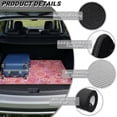 thumbnail image 6 of COEQINE Auto Trunk Liner for SUV, All Weather Heavy Duty Cargo Liner Floor Mat Fashion Rear Trunk Cover Fits Most Car Models, Universal Fit, Pink Boho Paisley Floral, 6 of 7