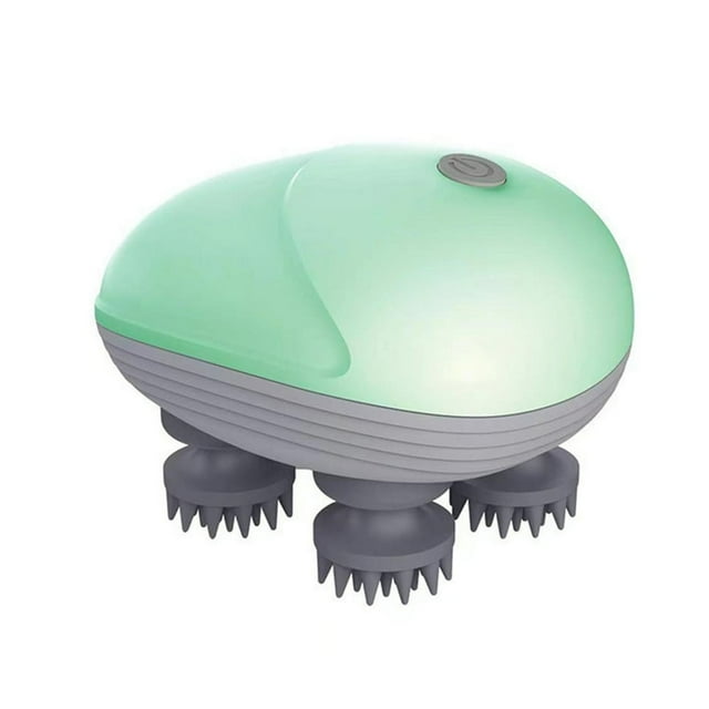 Appareil de Massage pour Chat Étanche Tête Souple Confortable Modes Réglables Masseur Électrique Portatif pour Cuir Chevelu Fournitures pour Animaux
