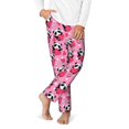 thumbnail image 2 of Xecao Panda Heart Valentine Print Teenagers' Pajama Pants Long Sleep Pants Soft Elastic Waist Pajama Bottoms Elastic waist with 2 Pockets 5-16 Years-XS(5-6), 2 of 6