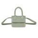 thumbnail image 1 of Mini Bolso de hombro a la moda, bandolera de cuero para mujer, Bolso decorativo (verde), 1 of 7