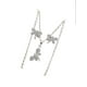 thumbnail image 4 of COLLAR DE LIBELULA BLANCA DE PLATA CON ARETES, 4 of 4