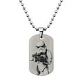 thumbnail image 2 of Star Wars Rebels Stormtrooper Stainless Steel Mini Dog Tag Pendant Necklace, 2 of 5