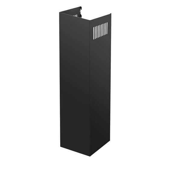 Campana extractora SNDOAS GD17 y GD24 con extensión para chimenea, 80 cm, color negro