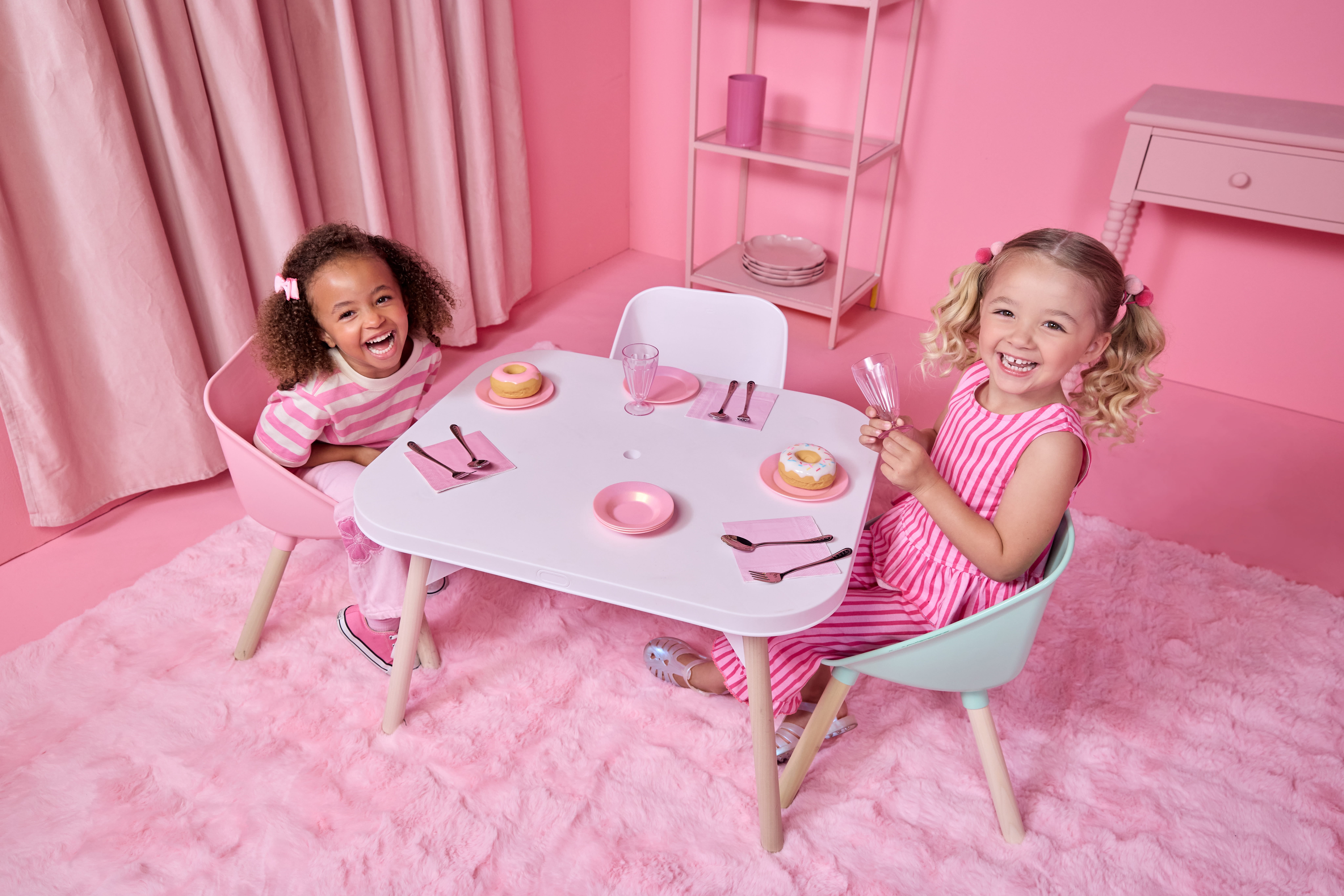Little Tikes Sweet Spaces Mix & Match Chair – Sea Foam, Playroom Furniture, Boys and Girls Ages 1-6 Years