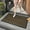 Brown, variant on PABUBE Welcome Mat Front Door Mat Non-slip Doormat, Low Profile Outdoor Doormat Entry Rug for Entryway, Patio, Black Gray, 17" x 32"