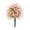 Pink White, variant on Artificial Boxwood Topiary Ball Trees with Morning Glory Flower, Faux Shrub Bushes with Ground Spike, UV Resistant Fake Boxwood Plants for Indoor, Garden, Porch, Patio Decor