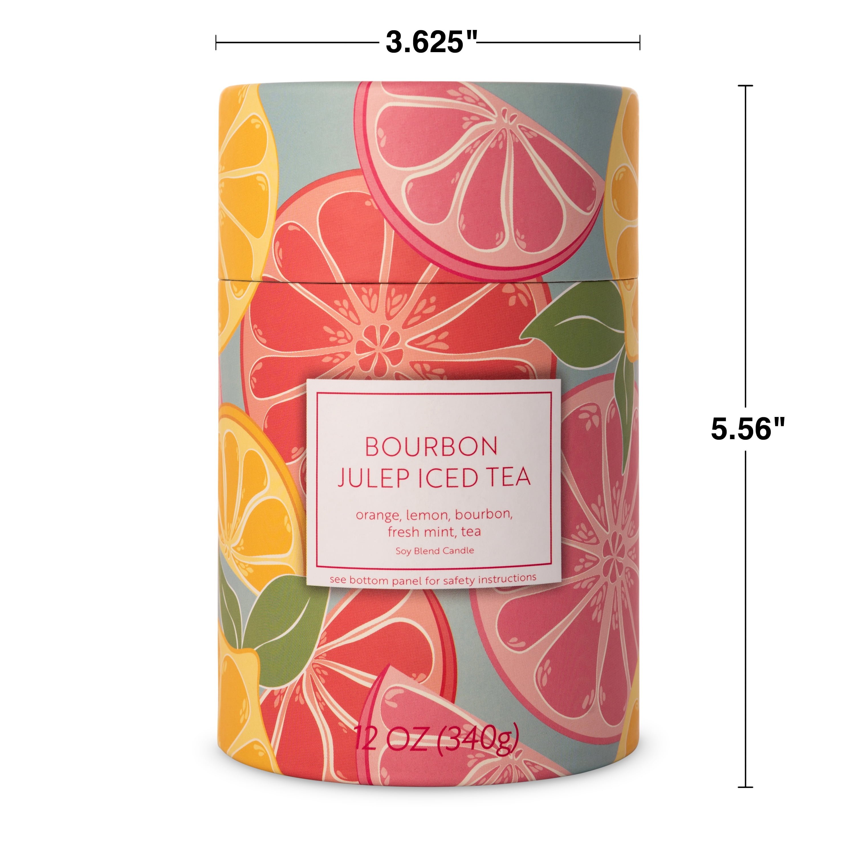 BHG 12 oz Jar Bourbon Julep Iced Tea
