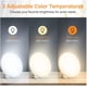 thumbnail image 2 of Lámpara de terapia de luz/SAD, 12000 lux, lámpara solar natural portátil con 3 modos de color, 5 niveles de brillo, control remoto, lámpara solar con 4 configuraciones de temporizador, función de memoria, sin UV oso de fresa Electrónica, 2 of 5