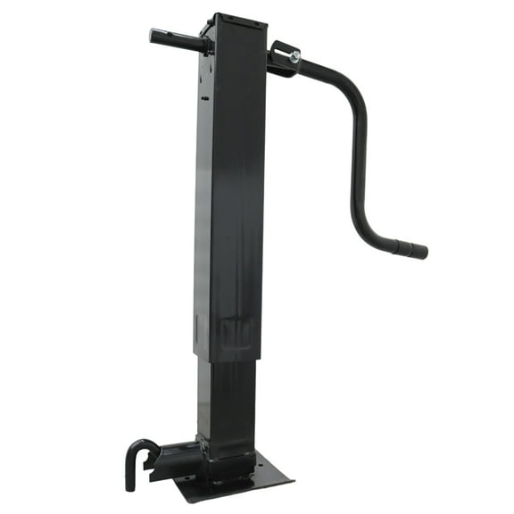 12000LBS Trailer Jack Hand Lifting Adjustable Trailer Plate Jack Bracket