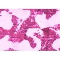 thumbnail image 1 of Ahgly Company Indoor Rectangle Abstract Pink Modern Area Rugs, 2' x 5', 1 of 4