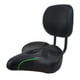 thumbnail image 5 of Asiento de sillín de bicicleta Asiento de bicicleta con respaldo Asientos de descanso para triciclo de ejercicio Ciclismo Verde, 5 of 9