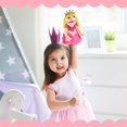 thumbnail image 4 of Marioneta de peluche con forma de princesa ZJoey, 36 cm, con boca móvil, 4 of 7