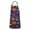 Rainbow Halloween Pumpkins, variant on Retro Halloween Ghost Apron-Garden Aprons for Women with Pockets-Cotton Linen Waterproof Kitchen Cooking Gardening Aprons Adjustable for Kitchen,Cooking,BBQ and Salon 32"x27"
