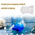 thumbnail image 3 of Billuyoard Moldes de resina relleno de medusas estilo océano artesanías de silicona DIY multiusos regalos a prueba de agua suministros de fabricación de Artesanía medusas 15 Billuyoard HA059601-15, 3 of 6