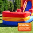 thumbnail image 2 of JumpOrange Superhero 31' Commercial Bounce House Water Slide Combo with Pool (Blower Included), 2 of 7