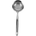thumbnail image 1 of Shisuyan Convenient Oil Container Stainless Steel Fried Food Colander Pasta Straining Spoon, 1 of 9