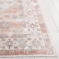 thumbnail image 6 of SAFAVIEH Arizona Tayler Medallion Polyester Area Rug, Beige/Rust, 3' x 5', 6 of 13