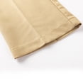 thumbnail image 7 of HILEELANG 1PC Teen Boys Girls School Uniform Pants Khaki Kids Wrinkle-Free Dress Slacks Elastic Back Waist Classic Fit Pull-On Trousers for Students 15-16Years, 7 of 7