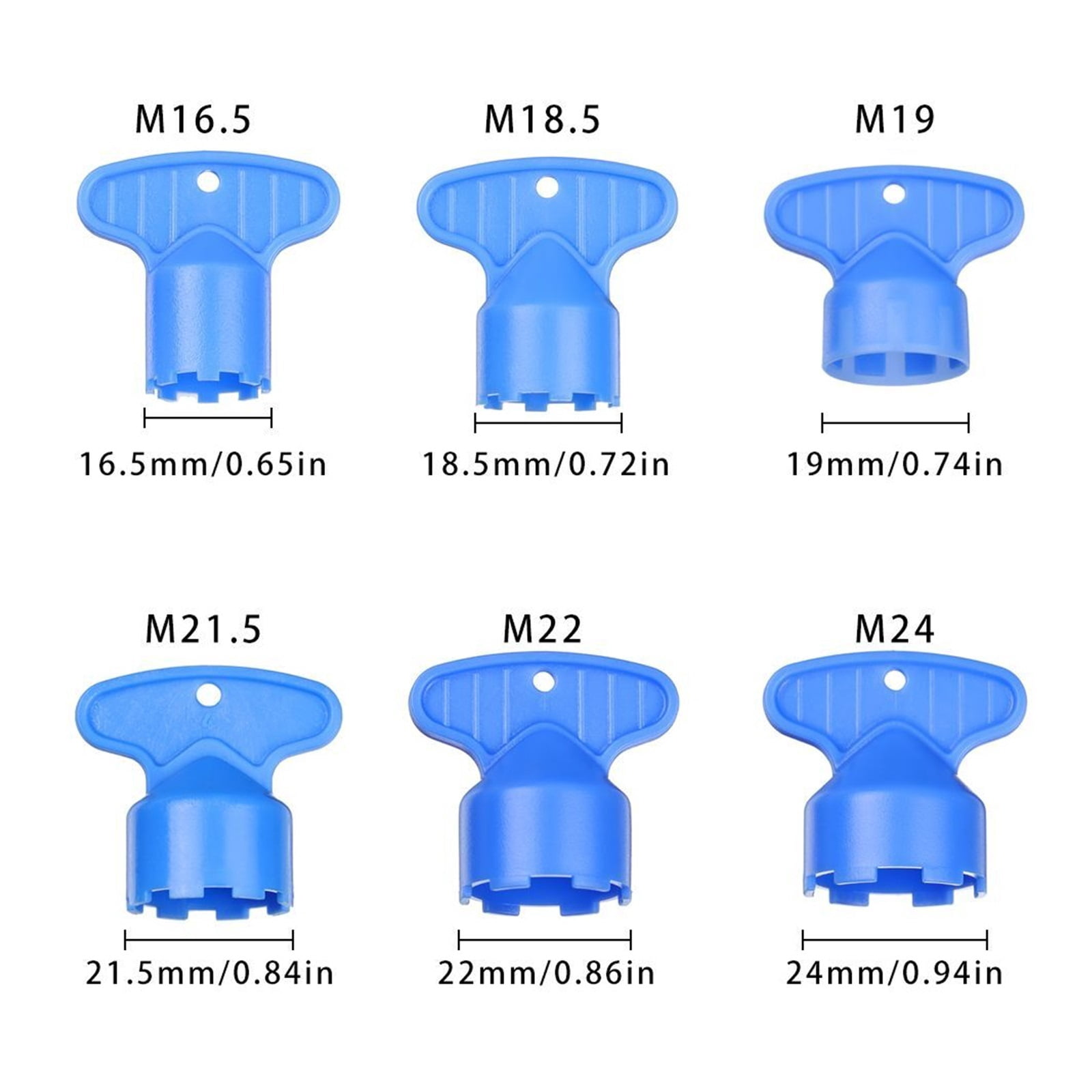 1Set 165-24mm Male Thread Water Saving Tap Aerator Faucet Bubble Kitchen Basin Faucet Accessories Bathroom Replacement Parts for Kitchen Bathroom ,Water Saving
