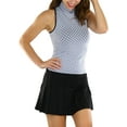 thumbnail image 4 of ToBeInStyle Women's Sleeveless Mock-Neck Turtleneck Stretch Top, 4 of 7