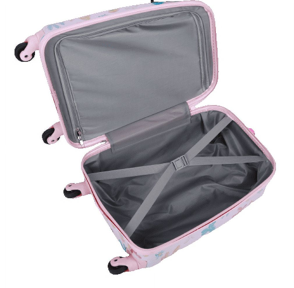 Black trolley suitcase with logo detail brand GUESS