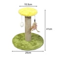 thumbnail image 3 of fastboy 1Pack Scratch Post Refill Pole Grinding Protect cat Rope Nails Claw Sisal Round Green Medium 1Set, 3 of 6