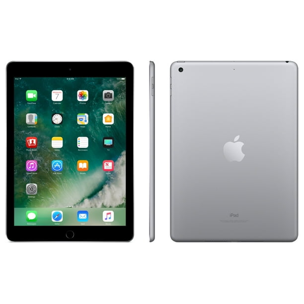 Restored Apple iPad (5th generation) 128GB Wi-Fi - Space Gray