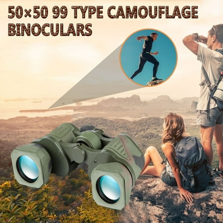 Donemore Camouflage Binoculars 50X50 Zoom High-definition Binoculars - for Adults Bird Watching Hunting Traveling Hunting Concerts Clear Low Light Vision at Night