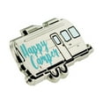 PinMart's Happy Camper Retro RV Trailer Outdoors Hiking Fun Enamel ...
