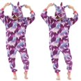 thumbnail image 1 of Kigurumi-Pijama de franela de unicornio para mujer, ropa de dormir Unisex, disfraces de Anime para adultos, invierno, navidad, 1 of 4