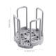 thumbnail image 3 of Estante retráctil para cuencos, organizador expandible para cuencos y platos de 12 a 16,5 cm, diseño compacto con orificios de drenaje para secar, ideal para organizar armarios de cocina y, 3 of 9
