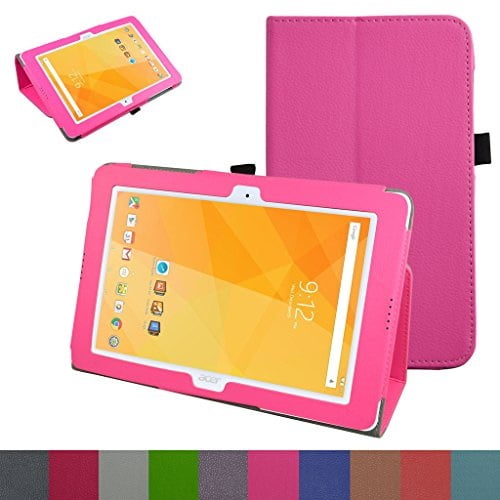 acer iconia one 10 b3 a20 case mama mouth pu leather folio 2 folding stand cover with stylus holder for 10 1 acer iconia one 10 b3 a20 android