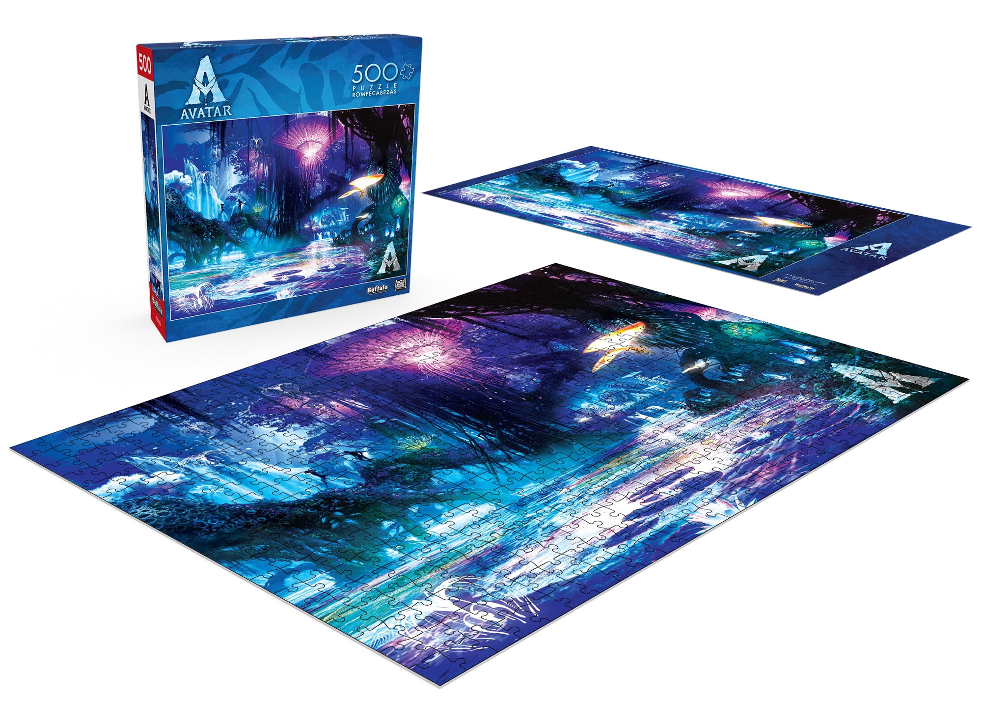 Buffalo Games 500-Piece Avatar Bioluminescent Rainforest Interlocking Jigsaw Puzzle